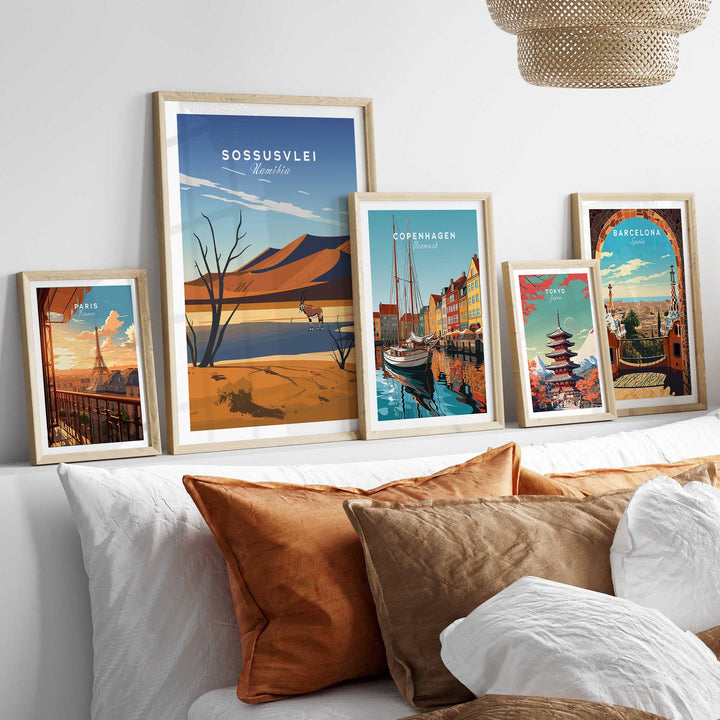 Sossusvlei Namibia Wall Art-This Art World