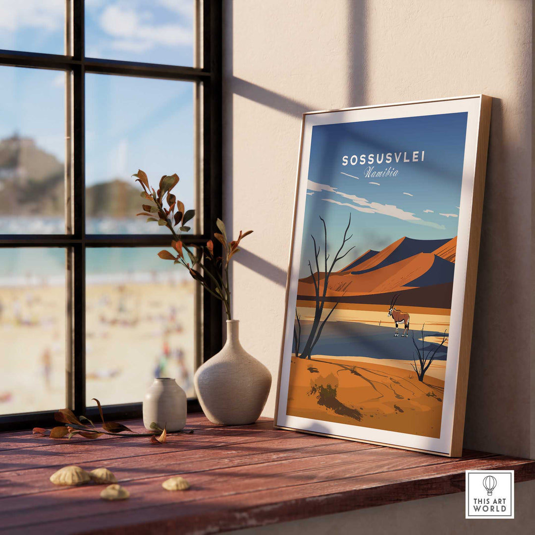 Sossusvlei Namibia Wall Art-This Art World