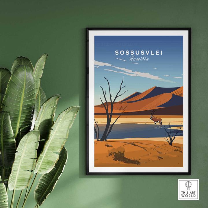 Sossusvlei Namibia Wall Art-This Art World
