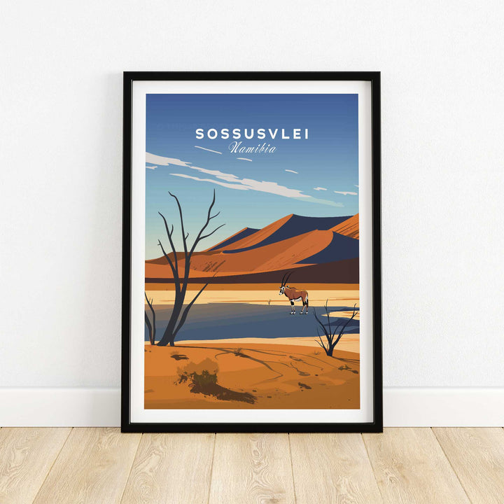 Sossusvlei Namibia Wall Art-This Art World