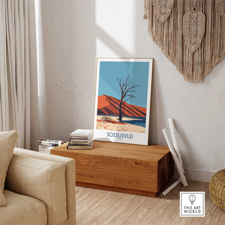Sossusvlei Travel Poster-This Art World