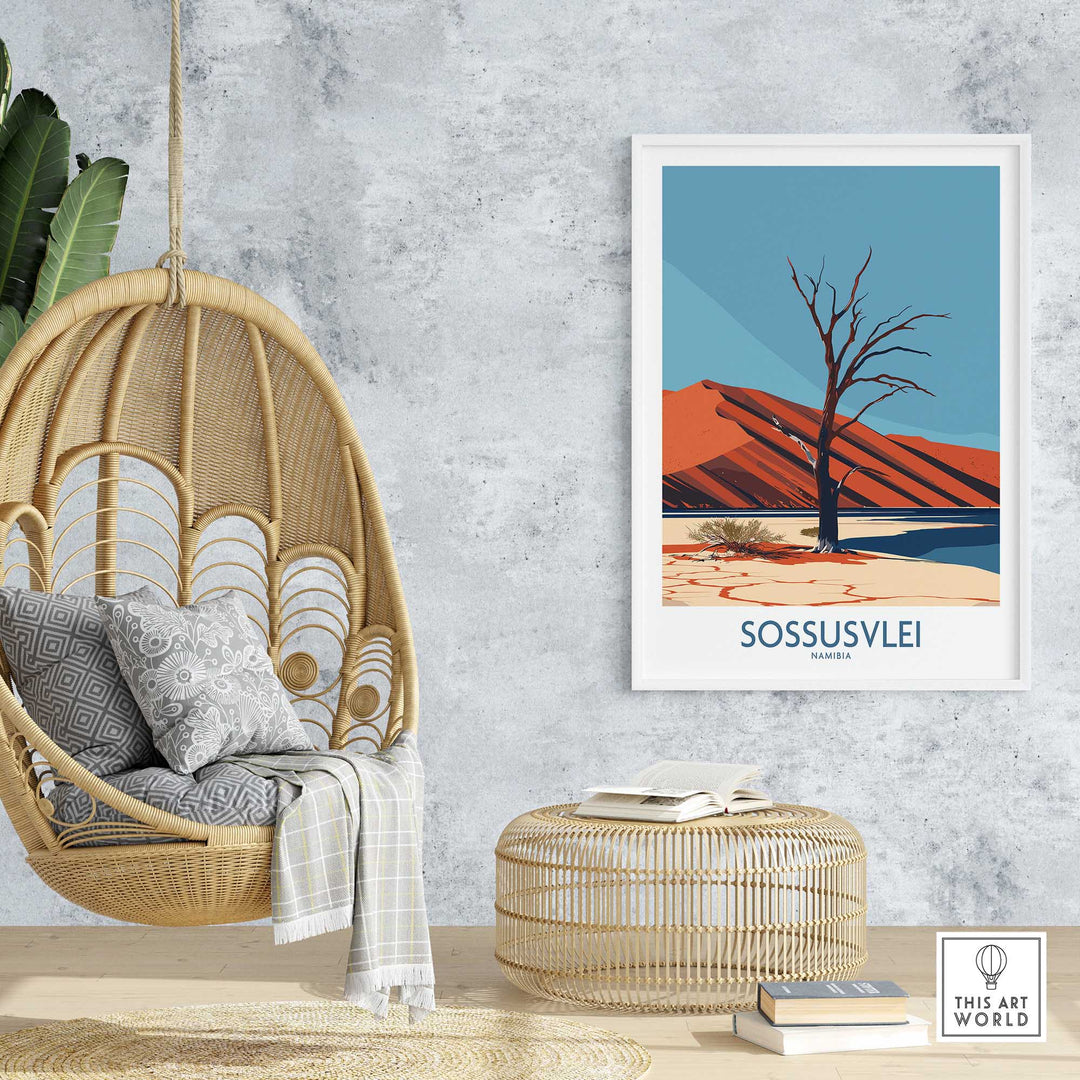 Sossusvlei Travel Poster-This Art World