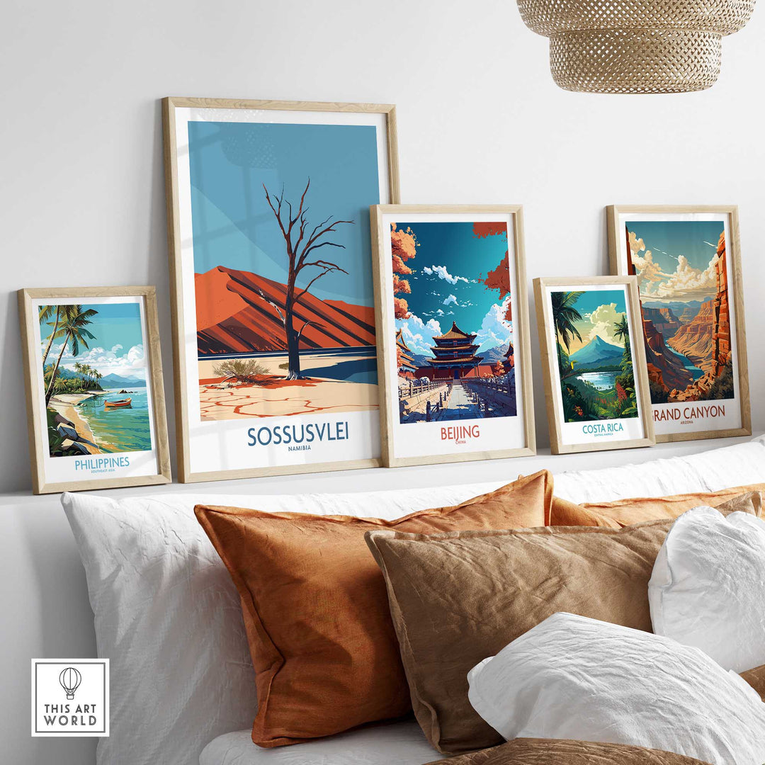 Sossusvlei Travel Poster-This Art World