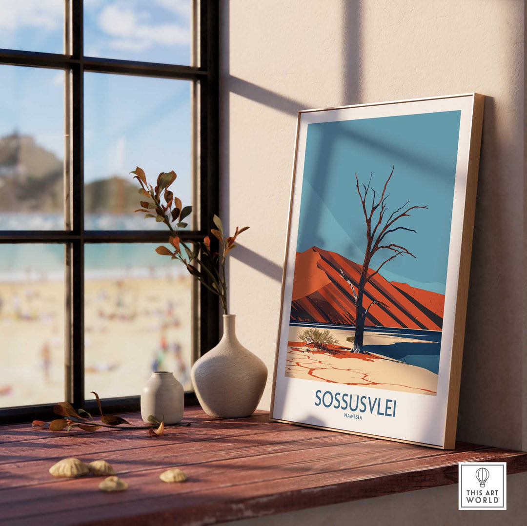 Sossusvlei Travel Poster-This Art World