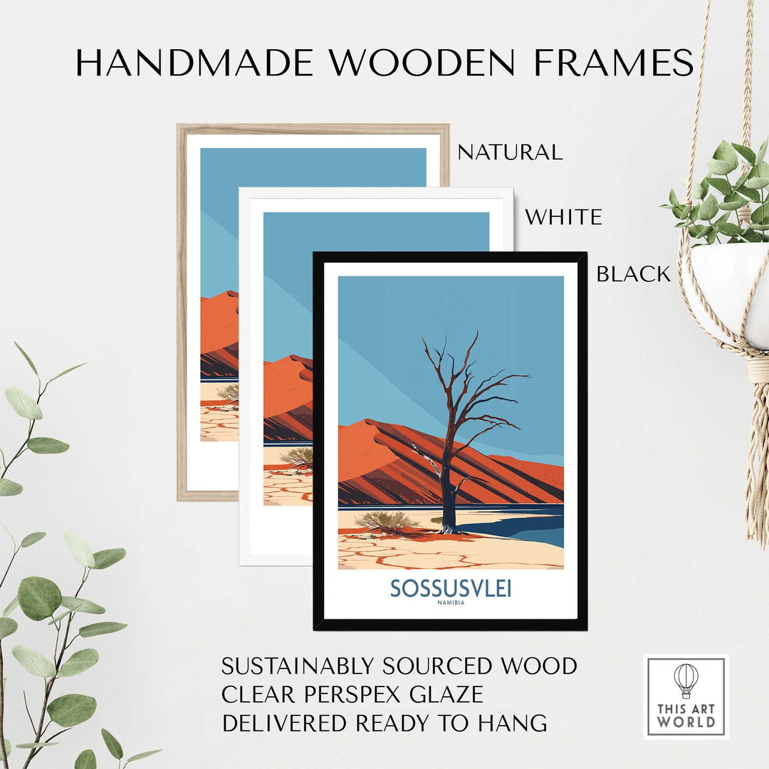 Sossusvlei Travel Poster-This Art World