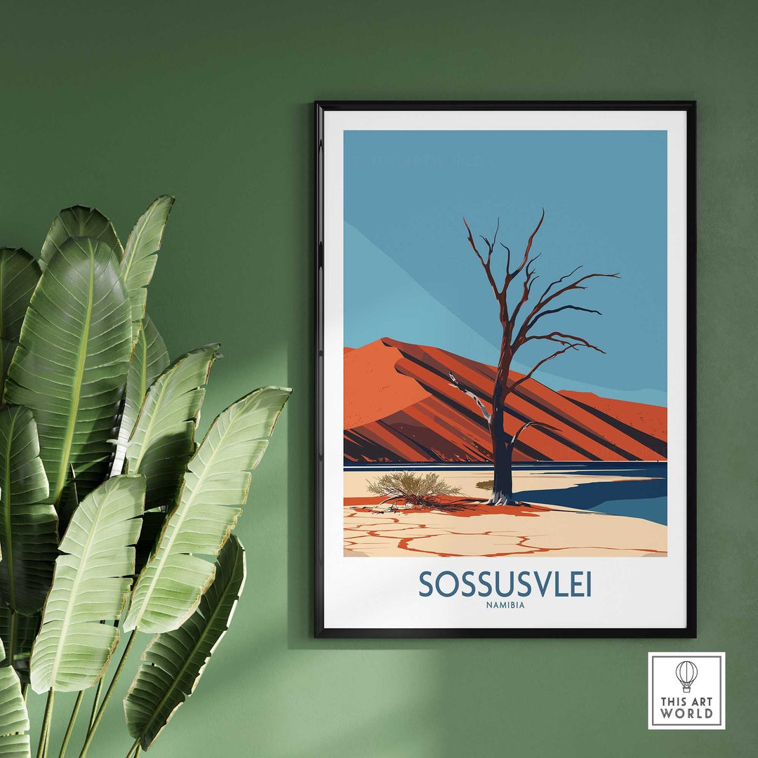 Sossusvlei Travel Poster-This Art World
