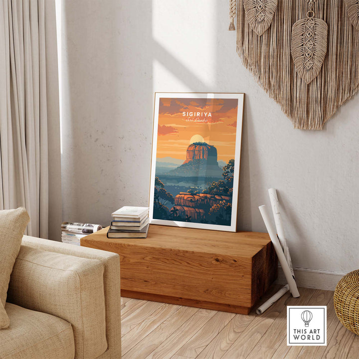 Sri Lanka Sigiriya Poster-This Art World
