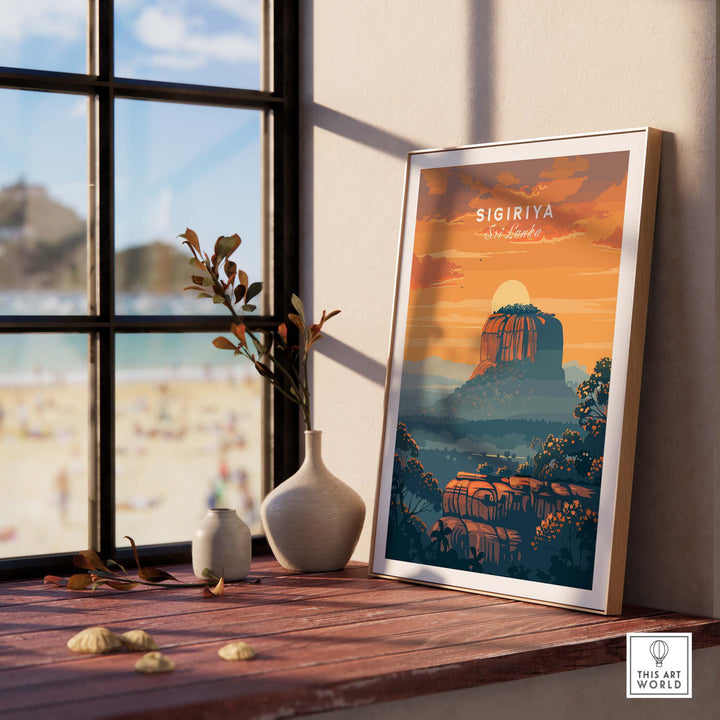 Sri Lanka Sigiriya Poster-This Art World