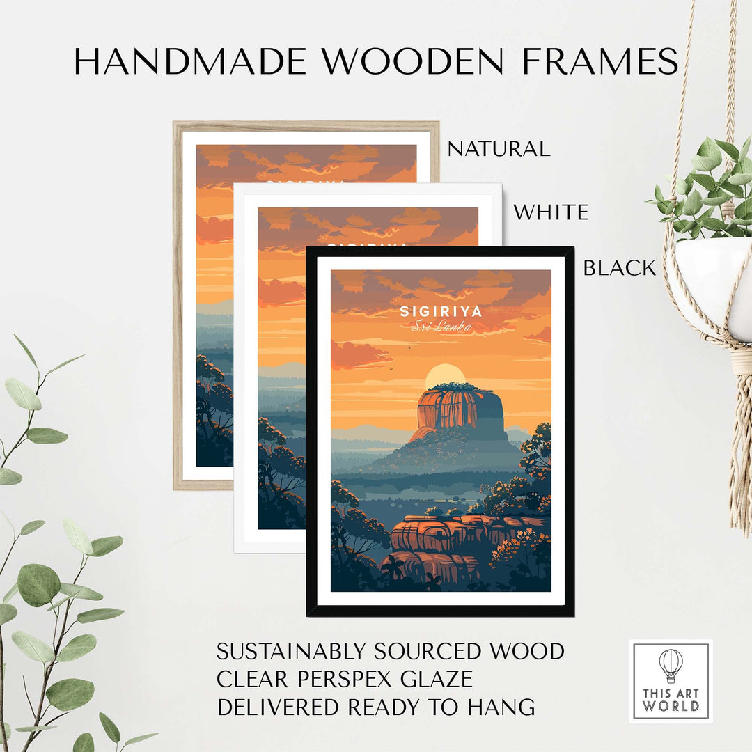 Sri Lanka Sigiriya Poster-This Art World