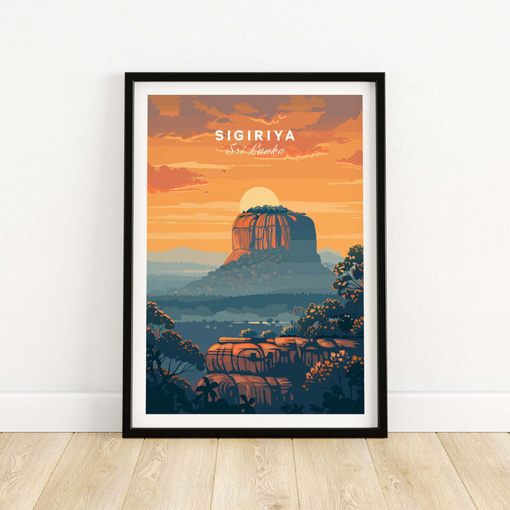 Sri Lanka Sigiriya Poster-This Art World
