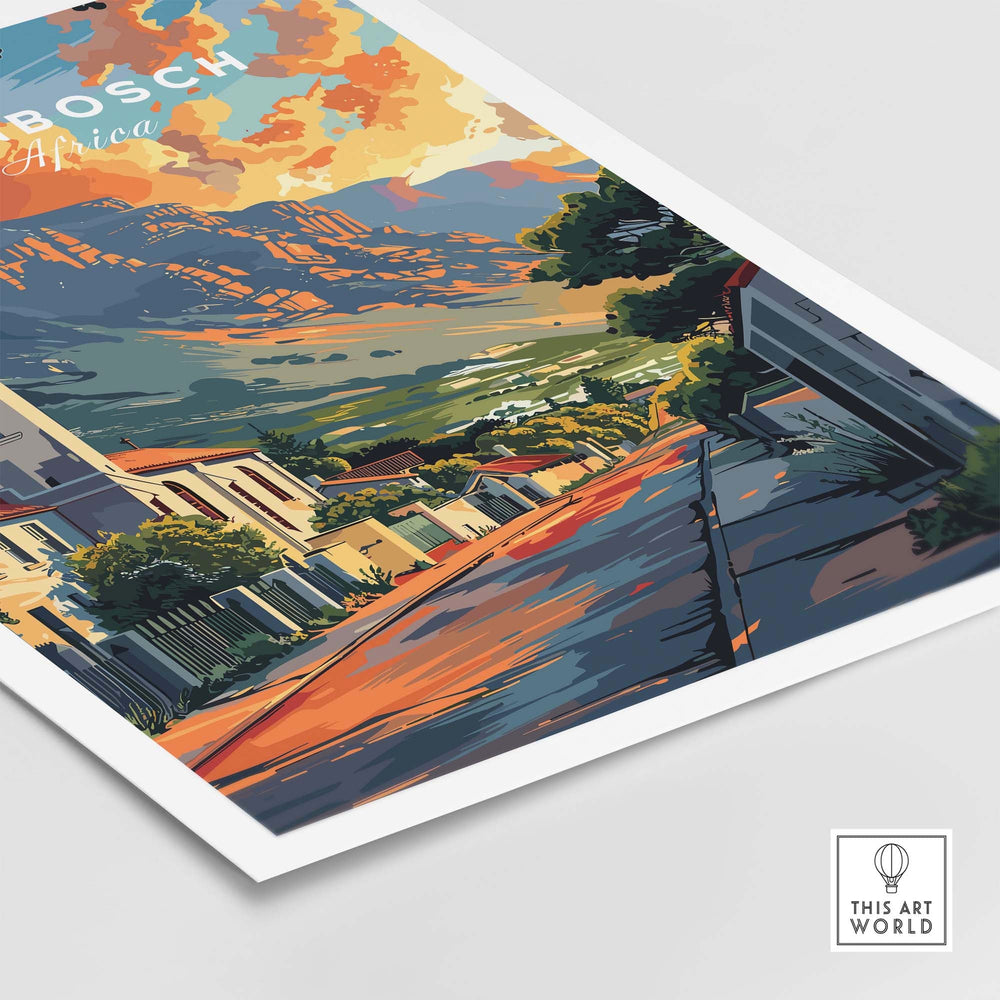 Stellenbosch Poster view our best collection or travel posters and prints - ThisArtWorld
