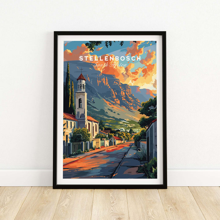 Stellenbosch Poster view our best collection or travel posters and prints - ThisArtWorld