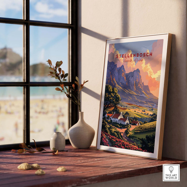 Stellenbosch Wall Art view our best collection or travel posters and prints - ThisArtWorld