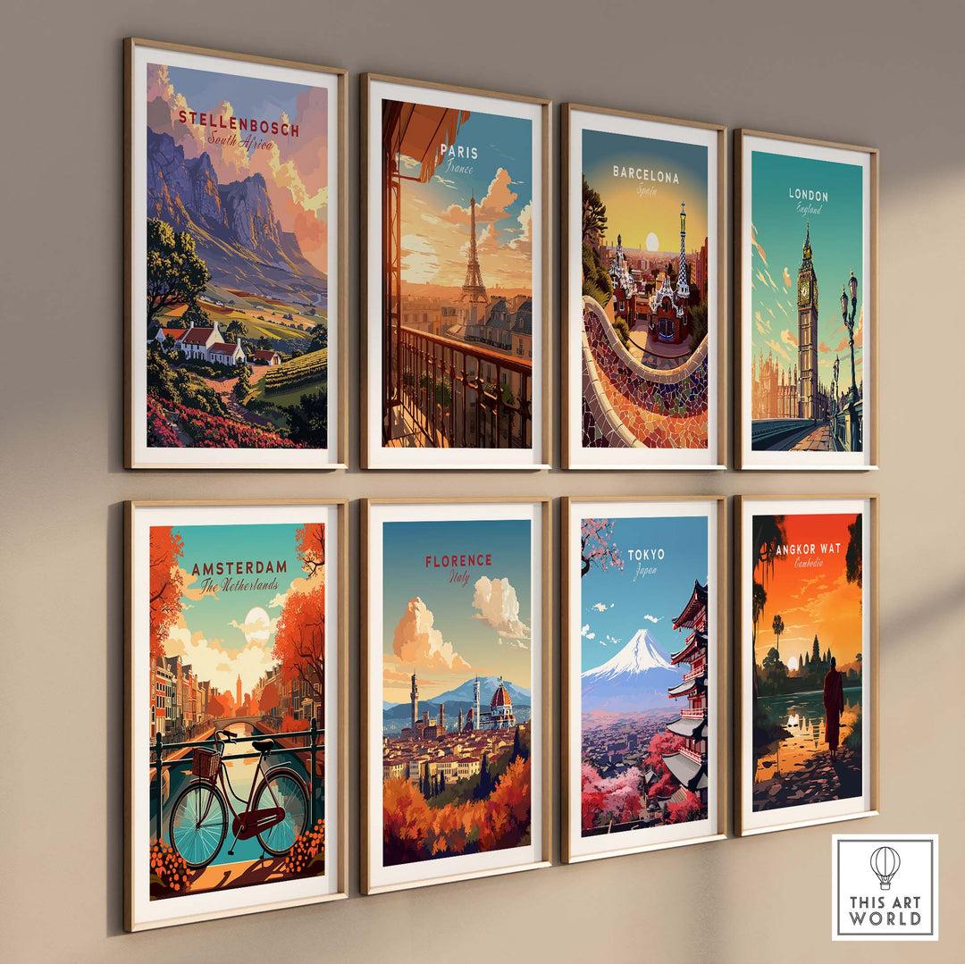 Stellenbosch Wall Art view our best collection or travel posters and prints - ThisArtWorld