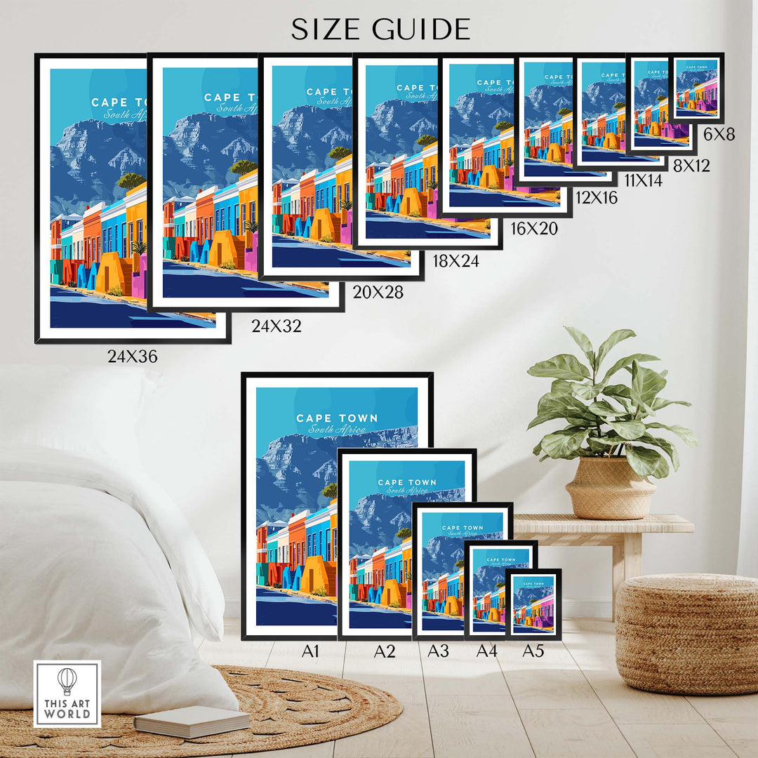 Table Mountain Wall Art view our best collection or travel posters and prints - ThisArtWorld