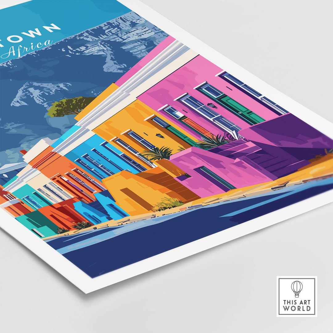 Table Mountain Wall Art view our best collection or travel posters and prints - ThisArtWorld