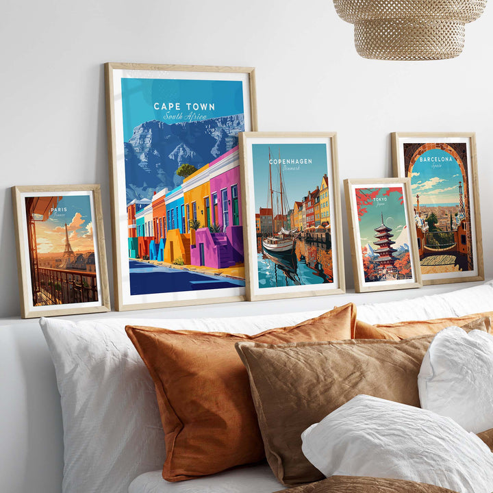 Table Mountain Wall Art view our best collection or travel posters and prints - ThisArtWorld