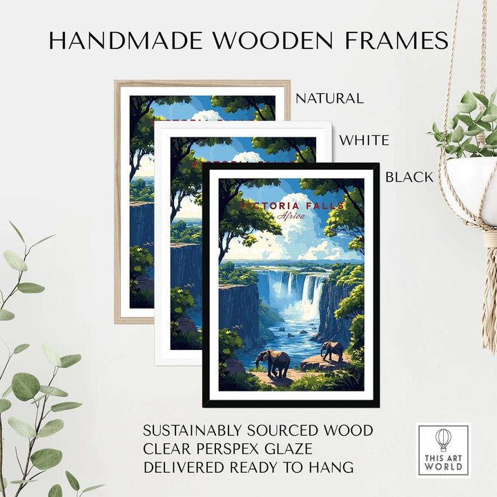 Victoria Falls Travel Print