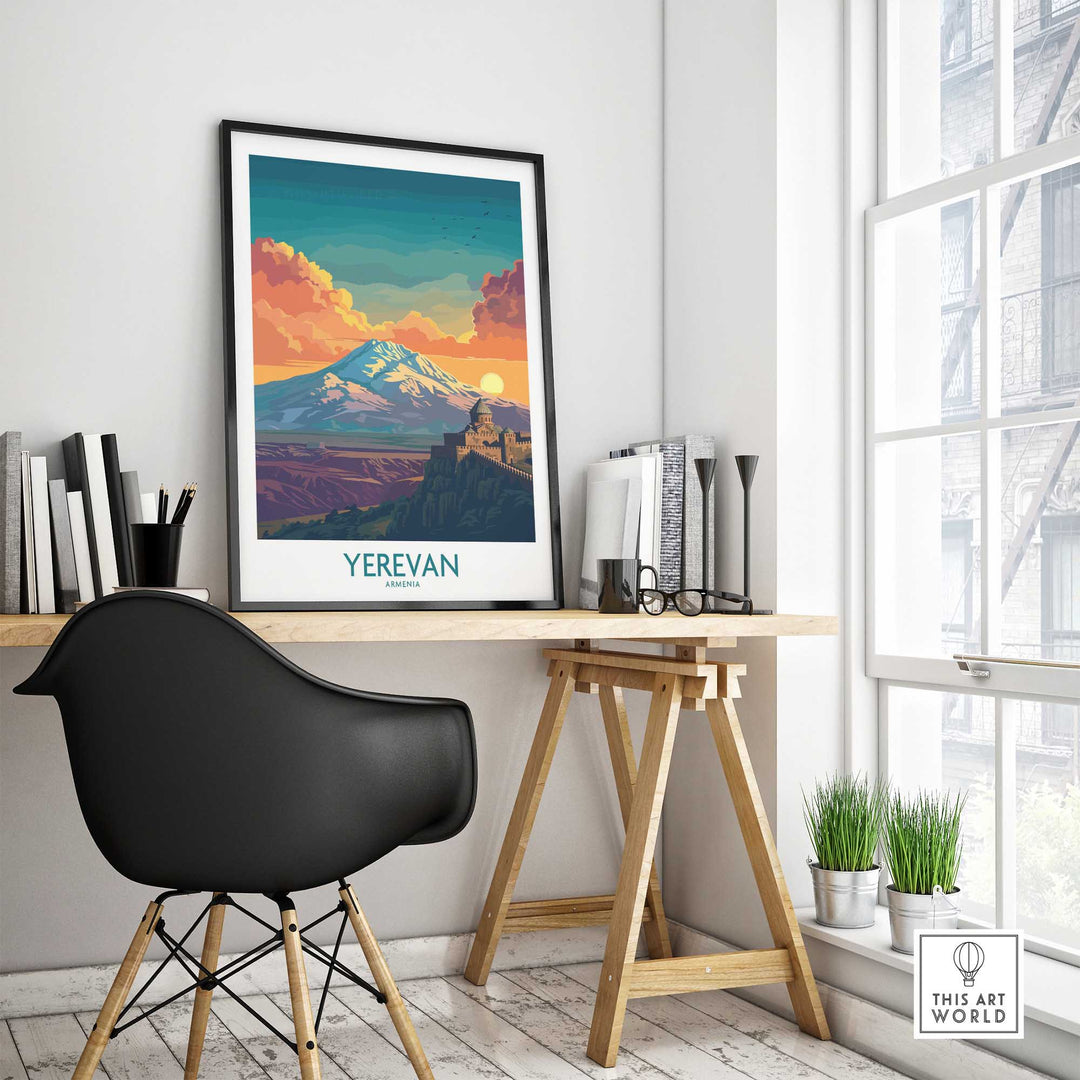 Yerevan Print Armenia-This Art World