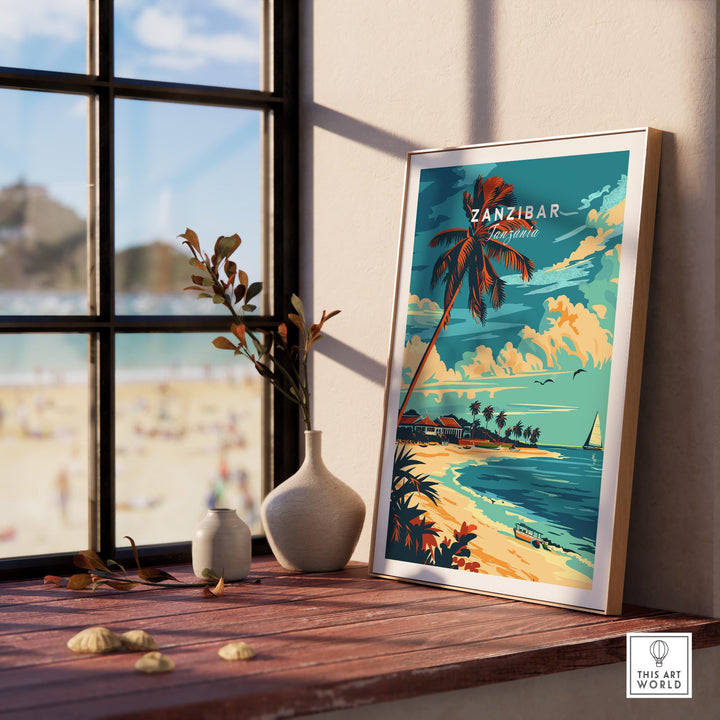 Zanzibar Travel Poster