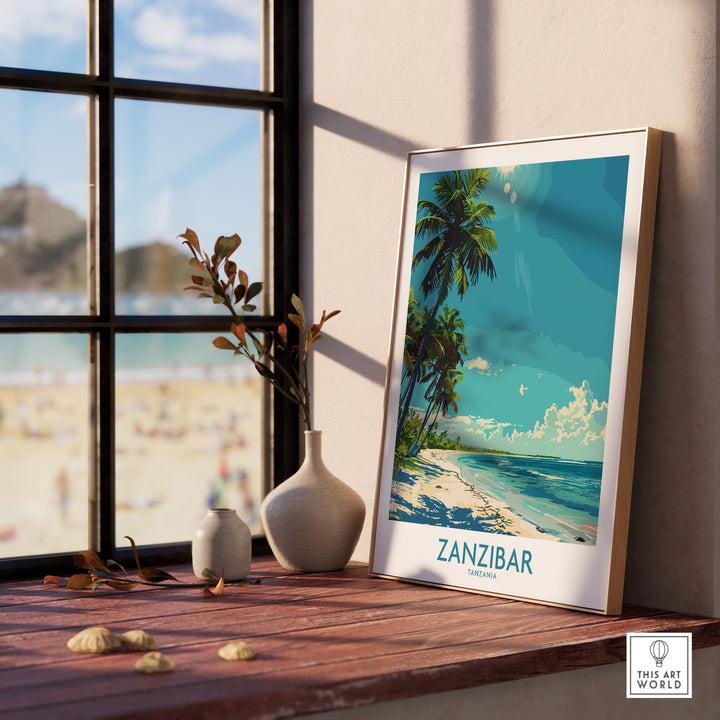Zanzibar Travel Print - Tanzania