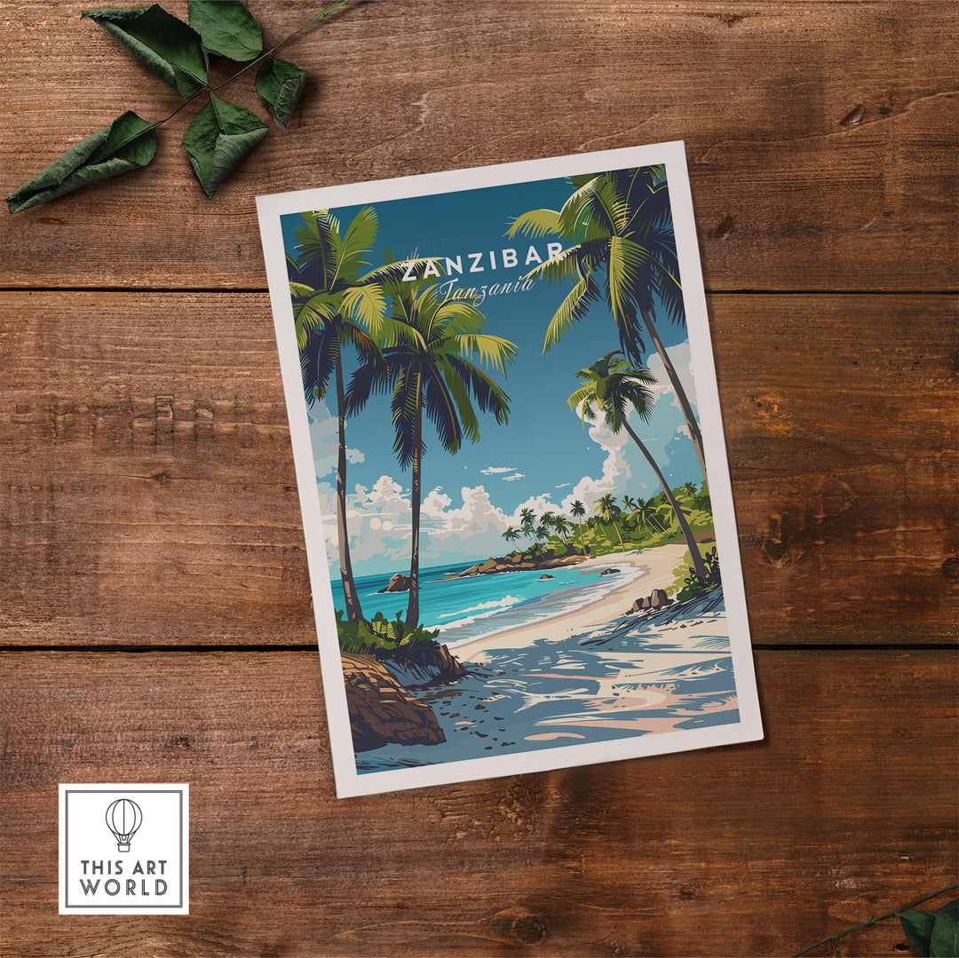 Zanzibar Wall Art Print