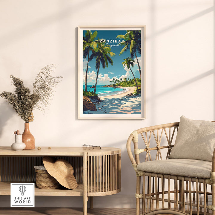Zanzibar Wall Art Print