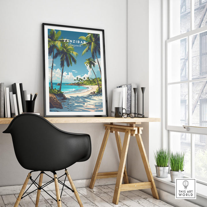 Zanzibar Wall Art Print