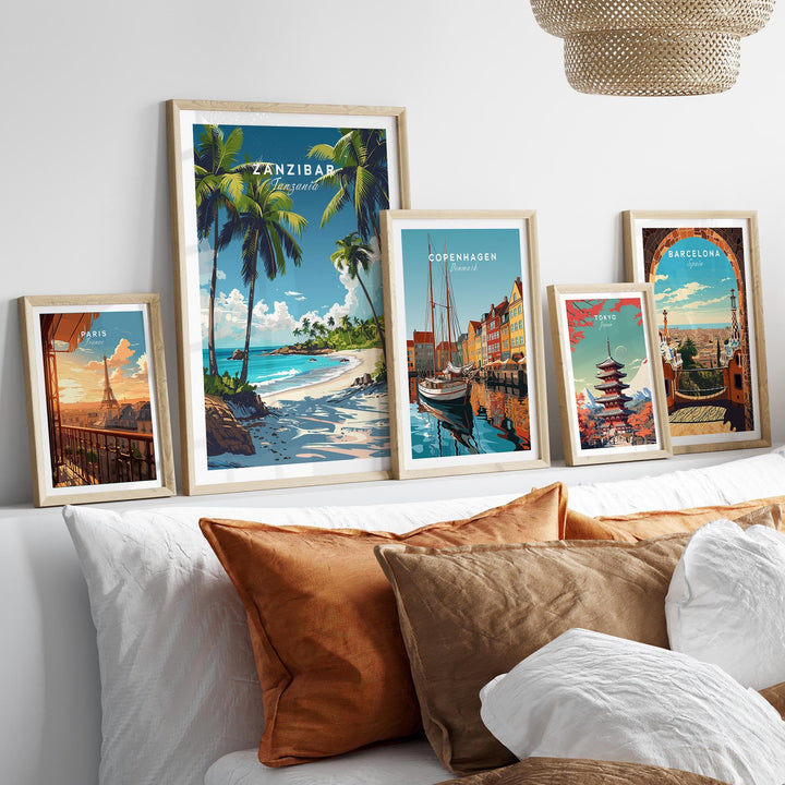 Zanzibar Wall Art Print