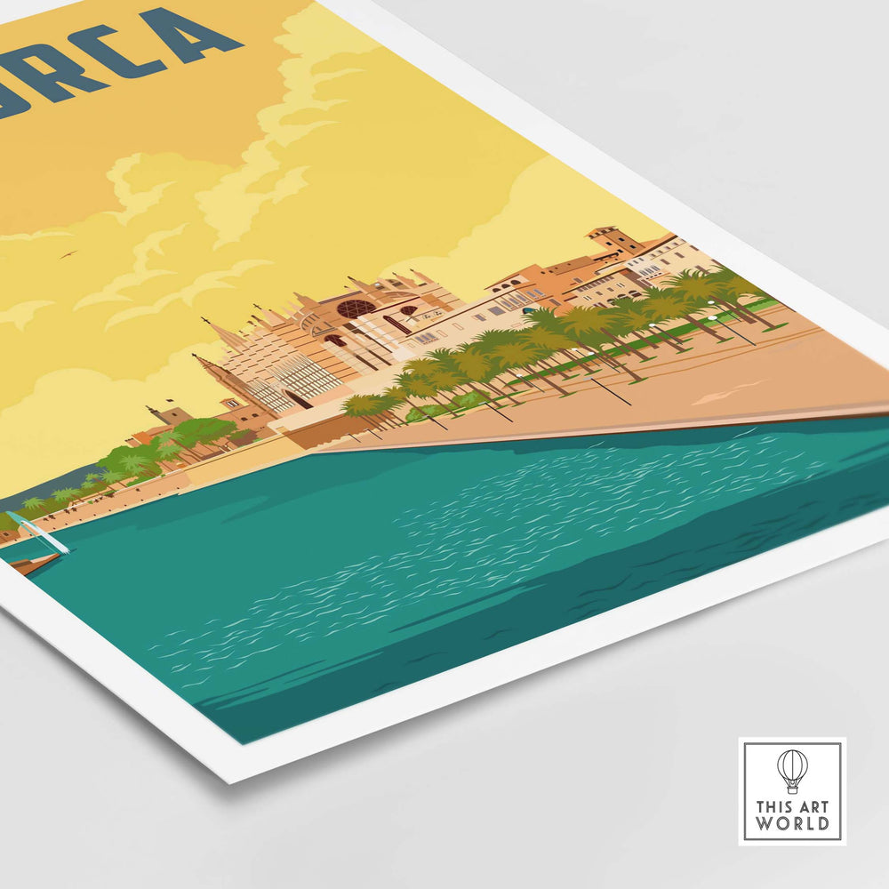 mallorca spain print