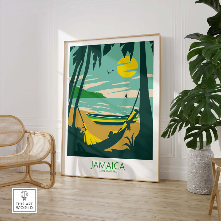 jamaica poster retro