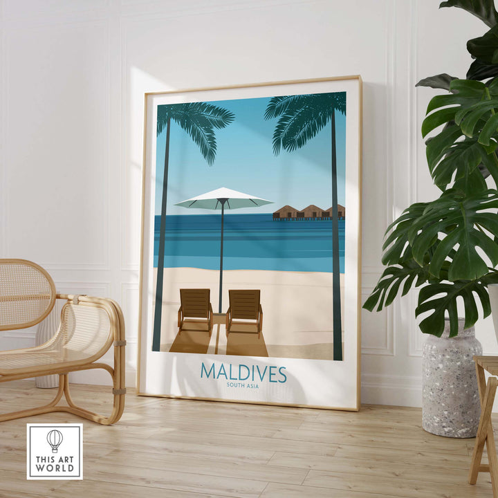 maldives print