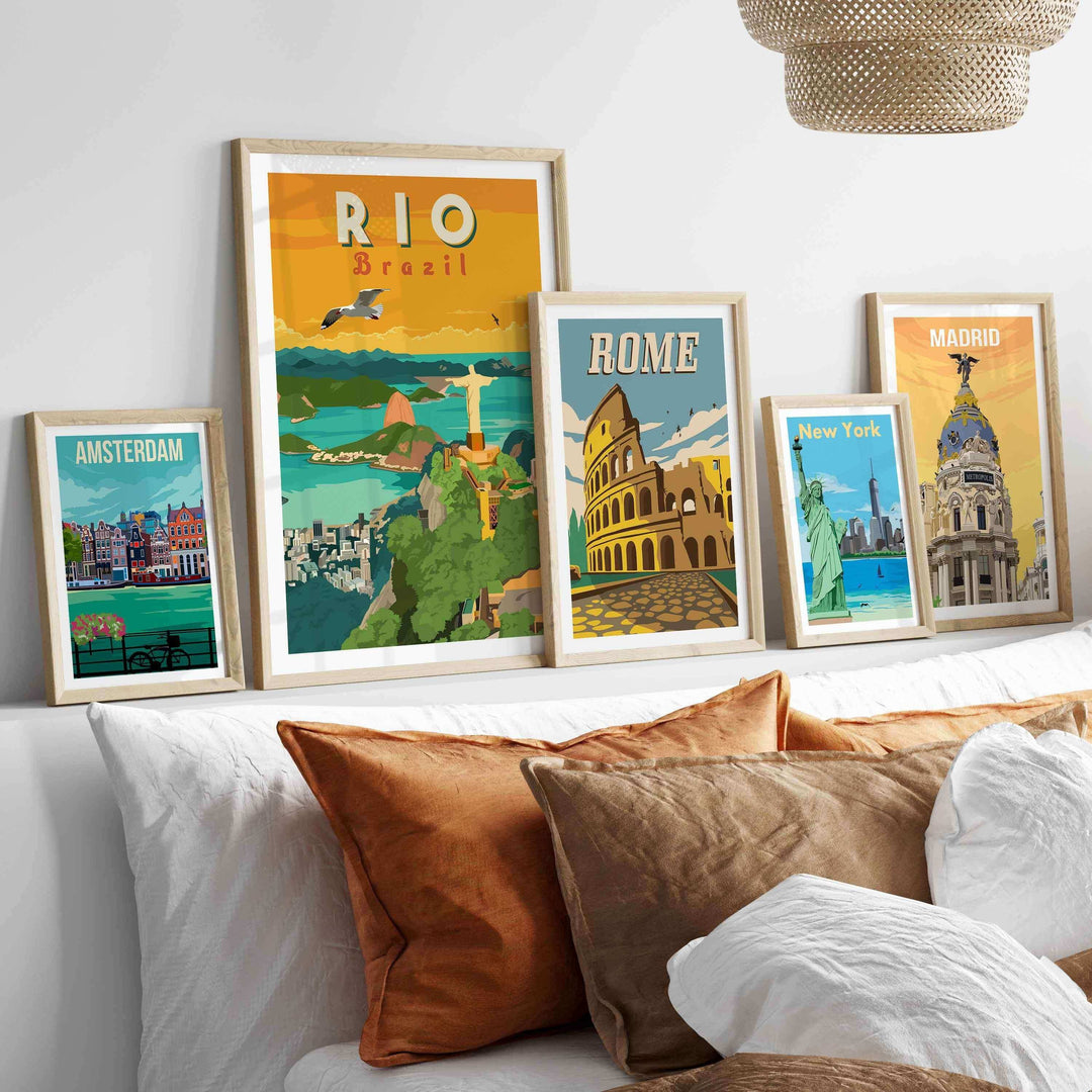 Collecting Modern, Vintage, and Minimalist Travel Posters