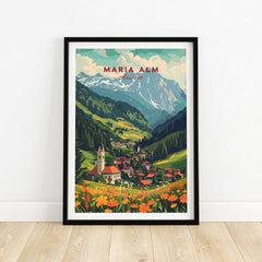 Maria Alm Print Austria-This Art World