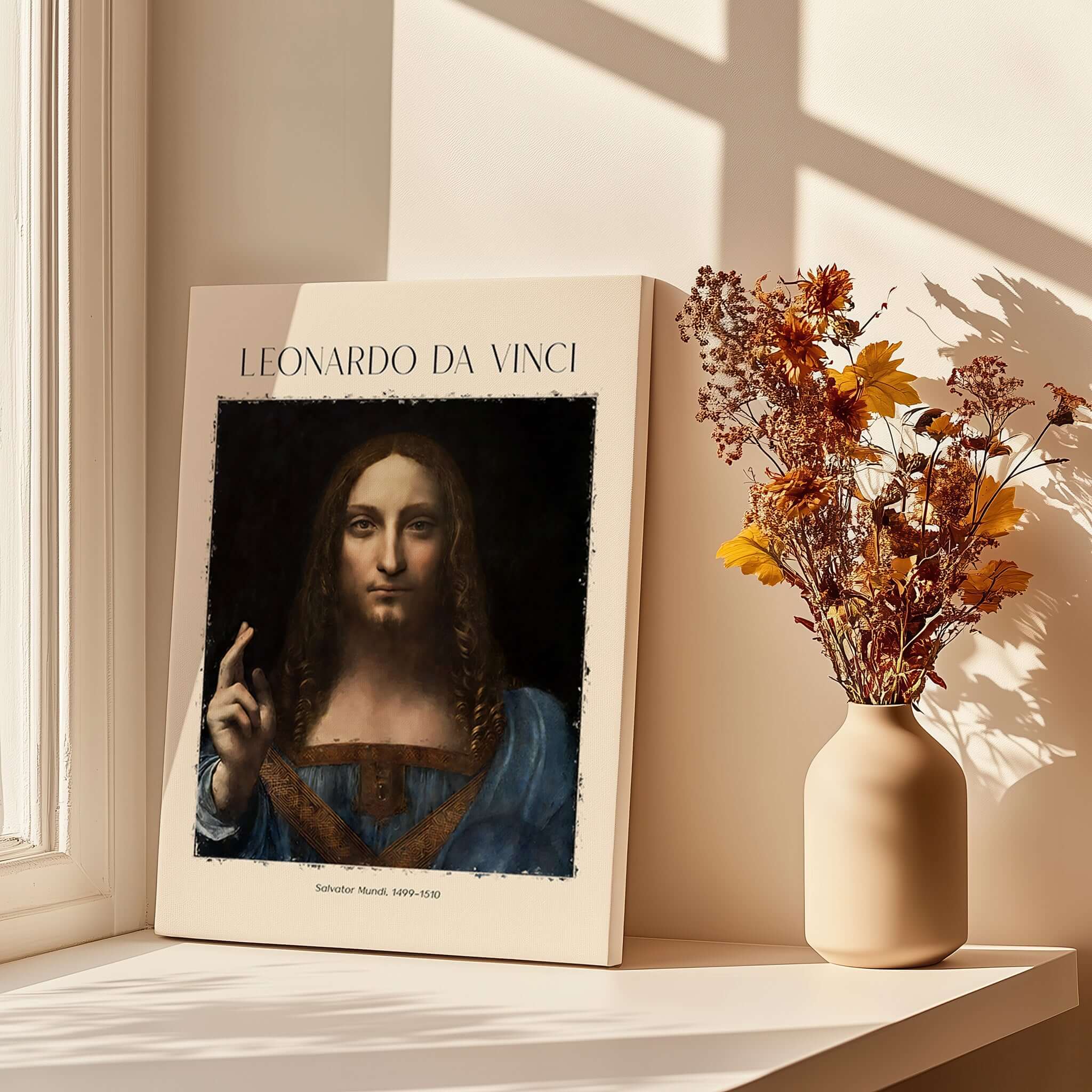 Leonardo da Vinci Salvator Mundi Art Print Poster – This Art World