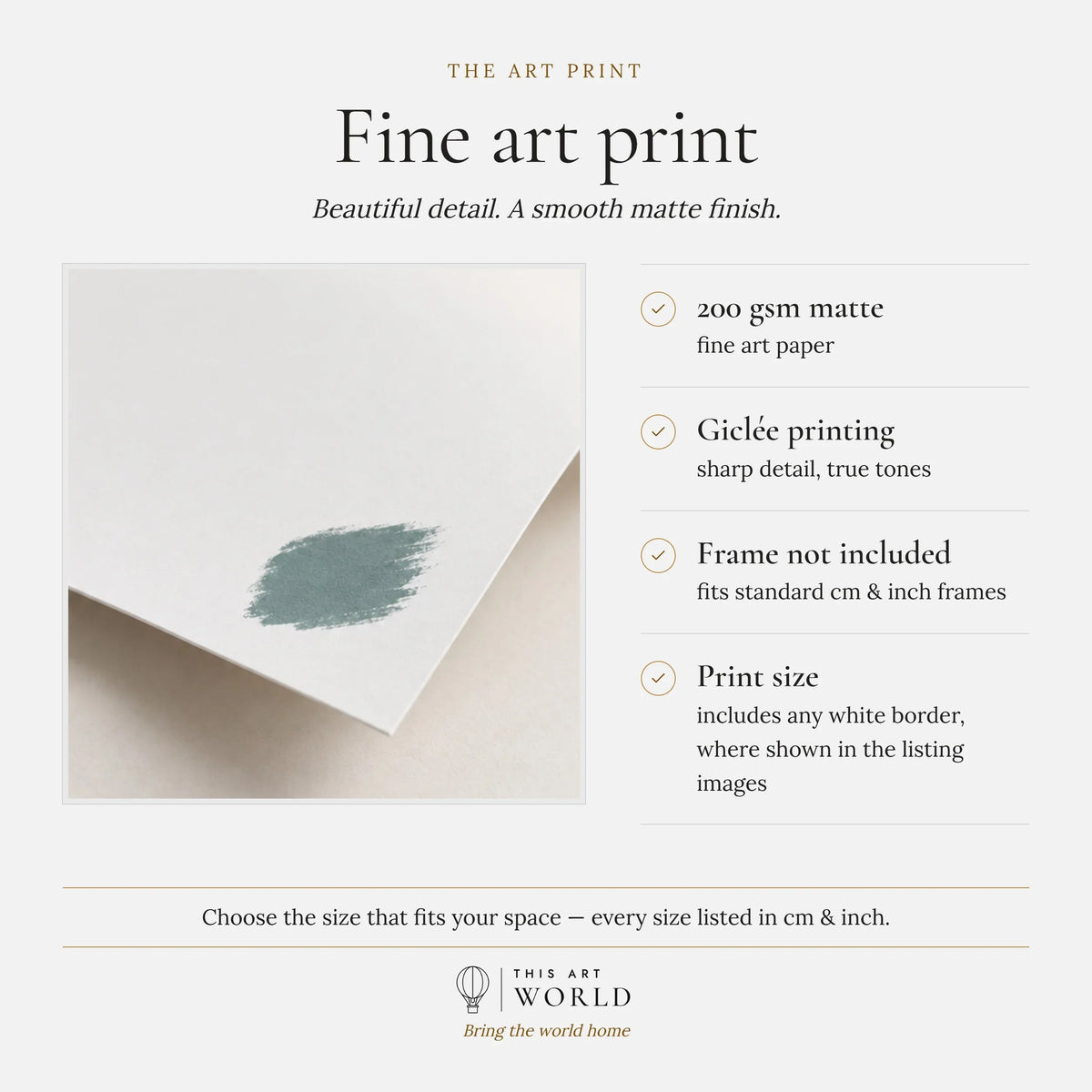 Liverpool city skyline art print, fine art print paper details