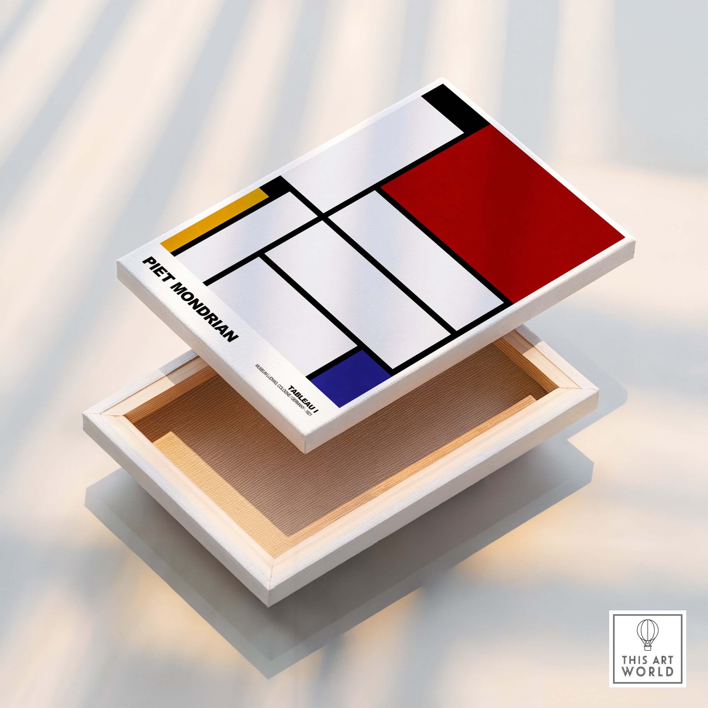 Piet Mondrian Tableau I 1921 Art Print - Abstract Poster – This