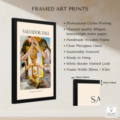 Salvador Dali Madonna Port Lligat 1949 Surrealist Religious Art Print Poster Gala framed art print display