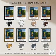 Edward Hopper Cape Cod Morning 1950 Art Print Poster - American Realism framed print colors options display.