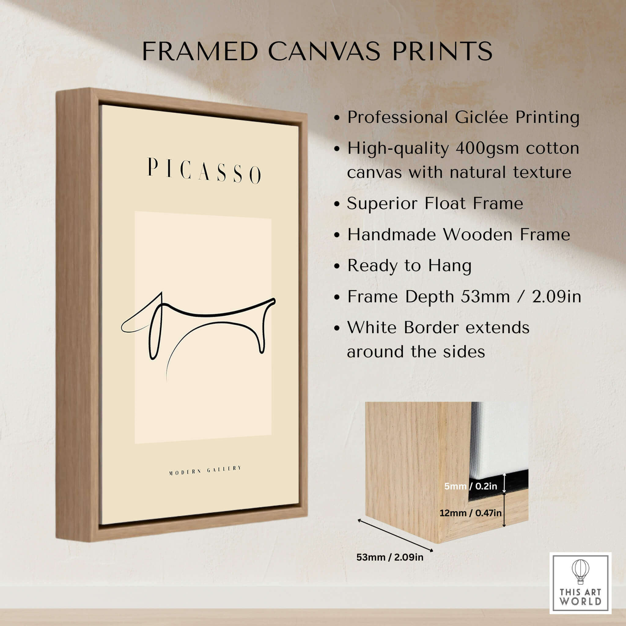Picasso Creative Astratto Linea Stampa Bassotto Cane Tela Poster Minimalista Wall Art Pittura Immagini Soggiorno Decor 50x70cm Frameless Picasso Creative Astratto Linea Stampa Bassotto Cane Tela Poster Minimalista Wall Art Pittura Immagini Soggiorno Decor 50x70cm Frameless