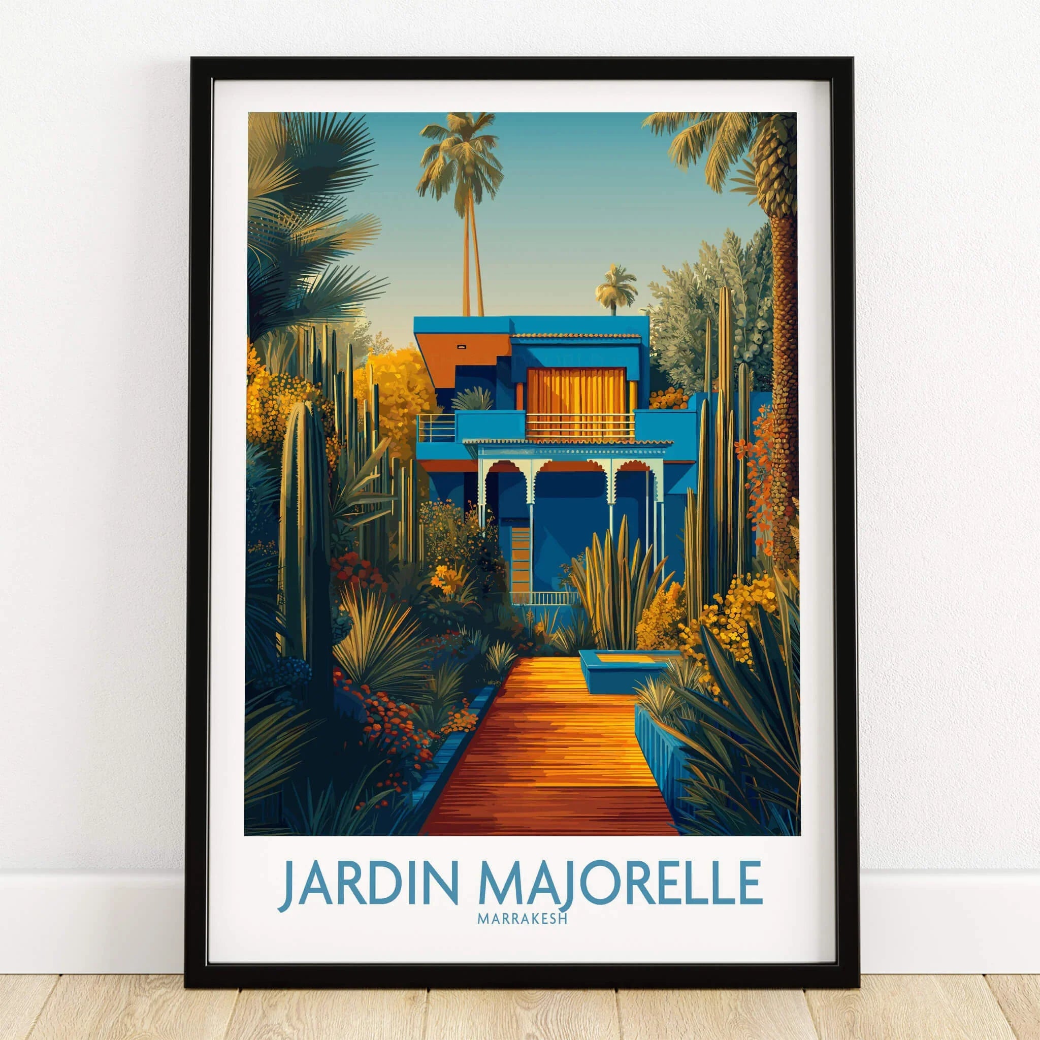 Jardim Majorelle Marrakesh Posters - Canvas Print – This Art World