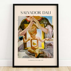 Salvador Dali Madonna Port Lligat 1949 Surrealist Religious Art Print Poster Gala showcasing Dali's unique style.