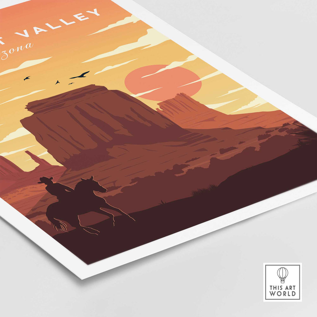 Monument Valley Print Arizona