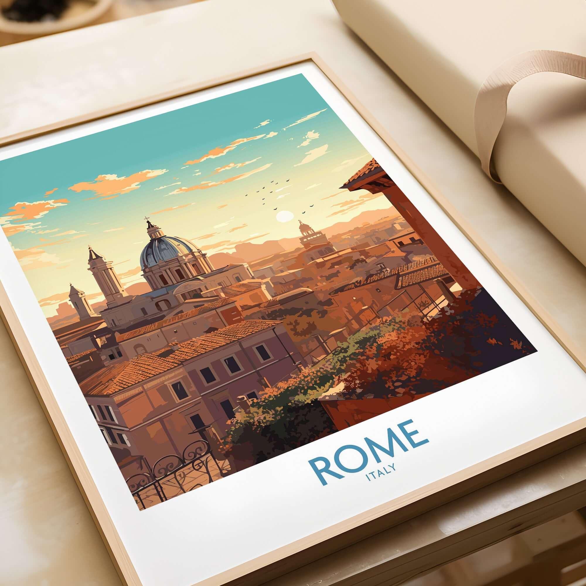 Stunning Rome Poster - Perfect Wall Decor – This Art World