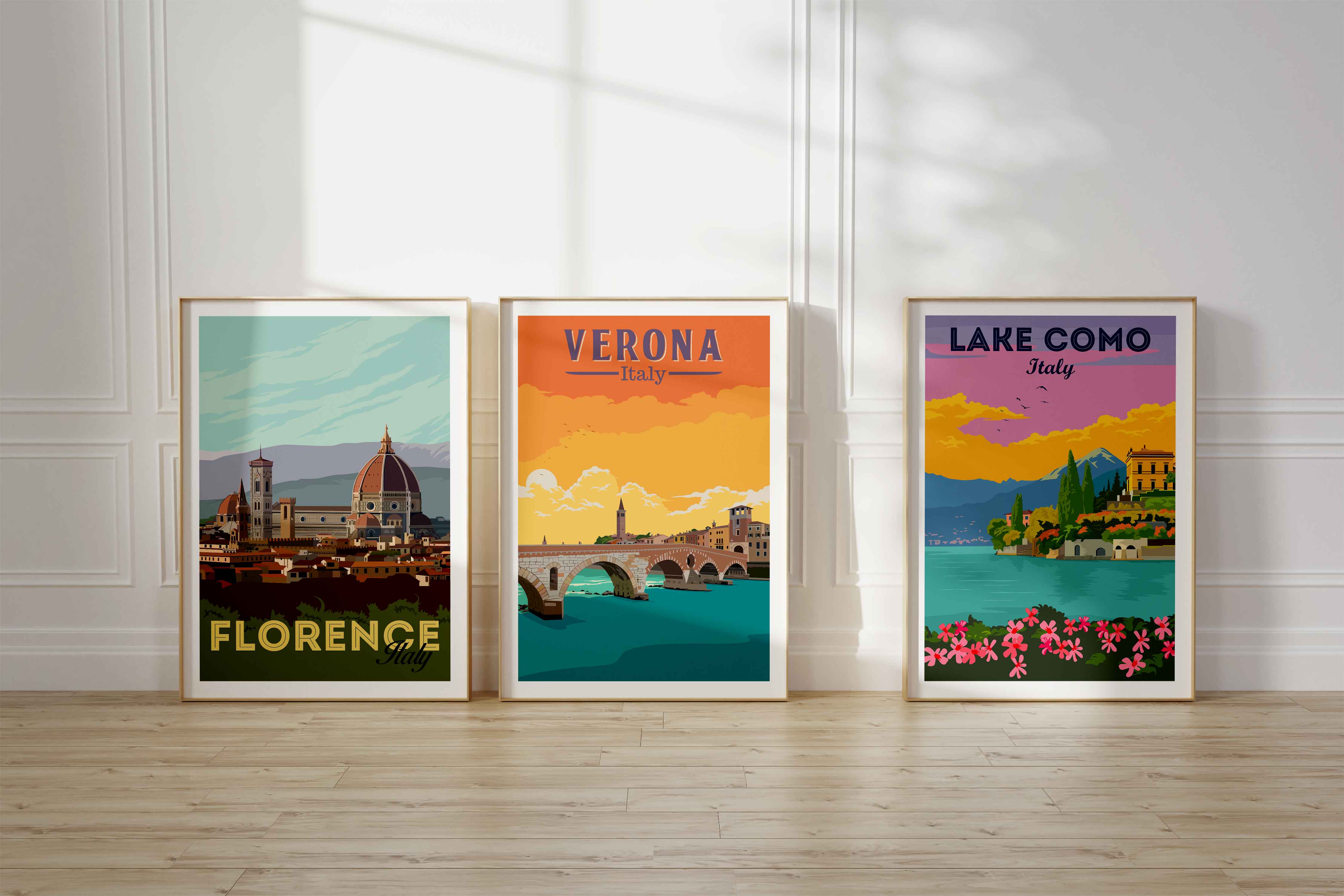vintage travel posters europe