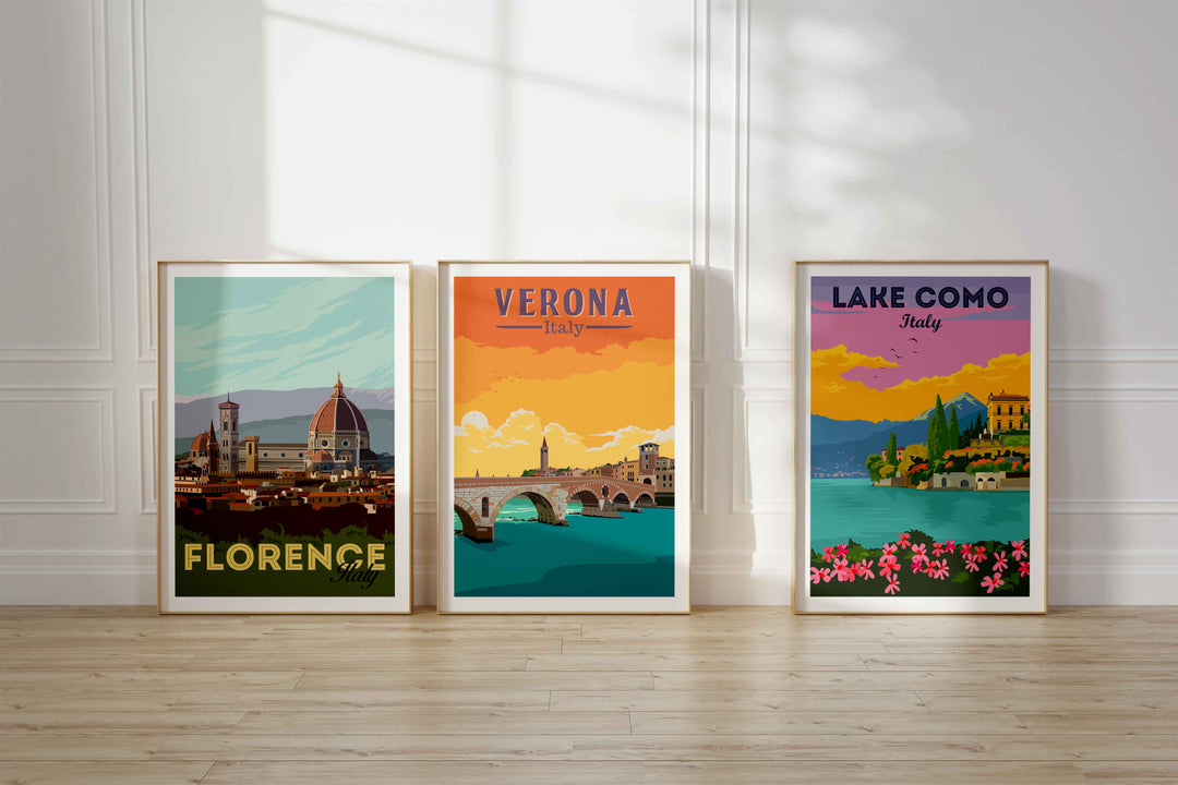 travel posters italy