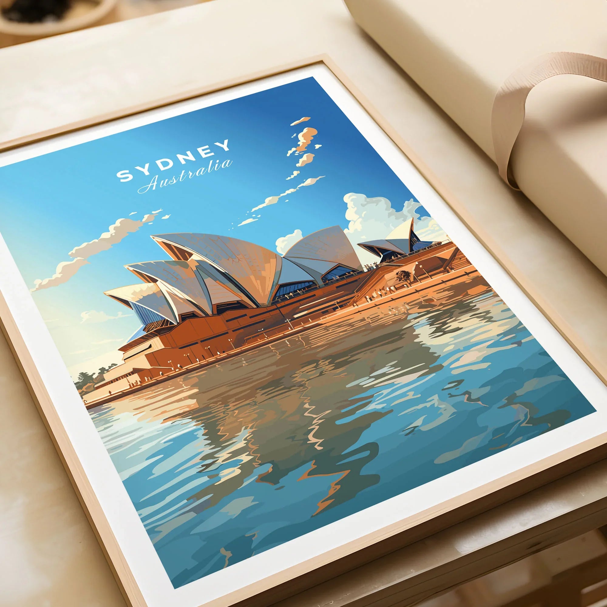 Sydney-Plakat Australien - Sydney Opernhaus – This Art World