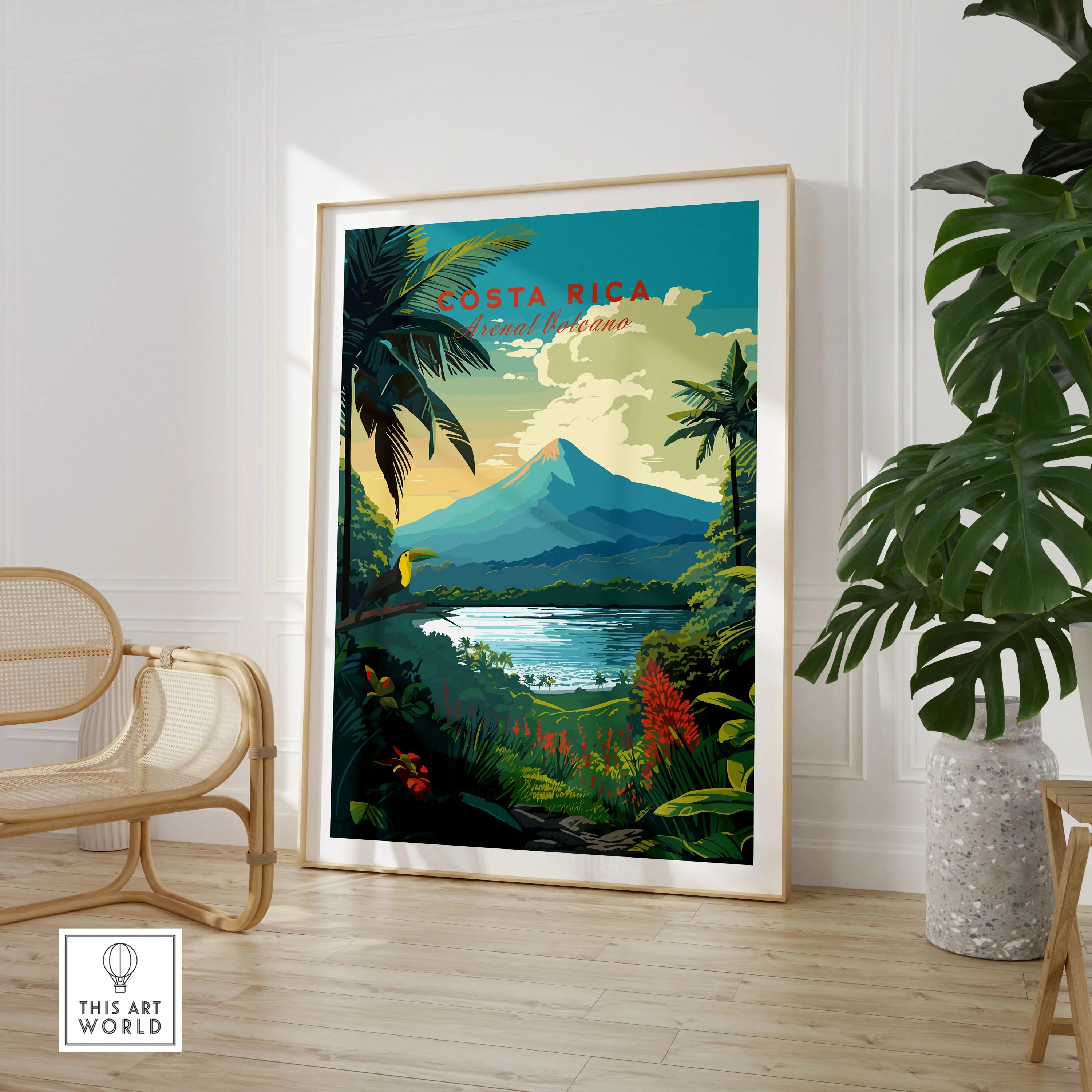 Vibrant Costa Rica Print - Stunning Wall Art – This Art World