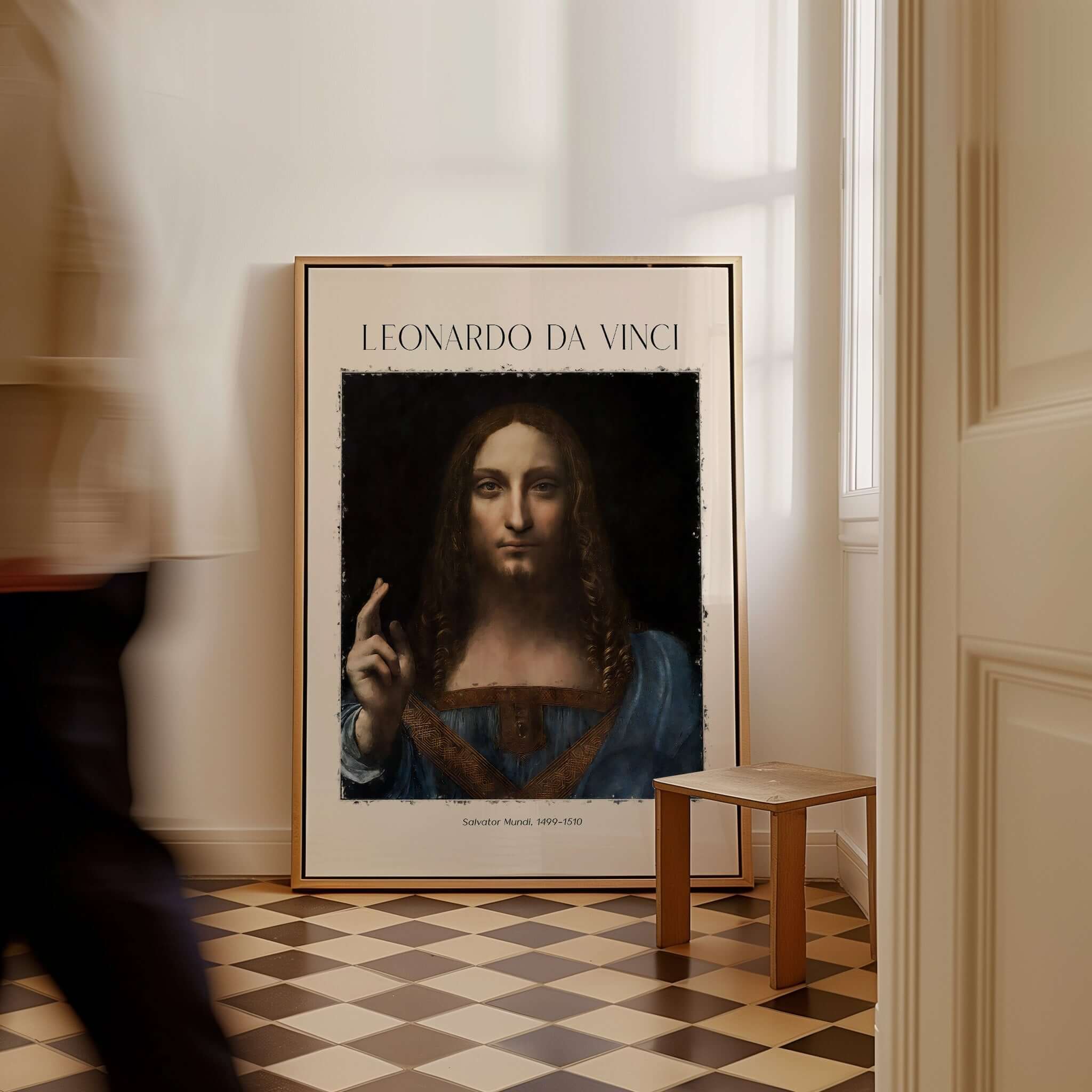 Leonardo da Vinci Salvator Mundi Art Print Poster – This Art World