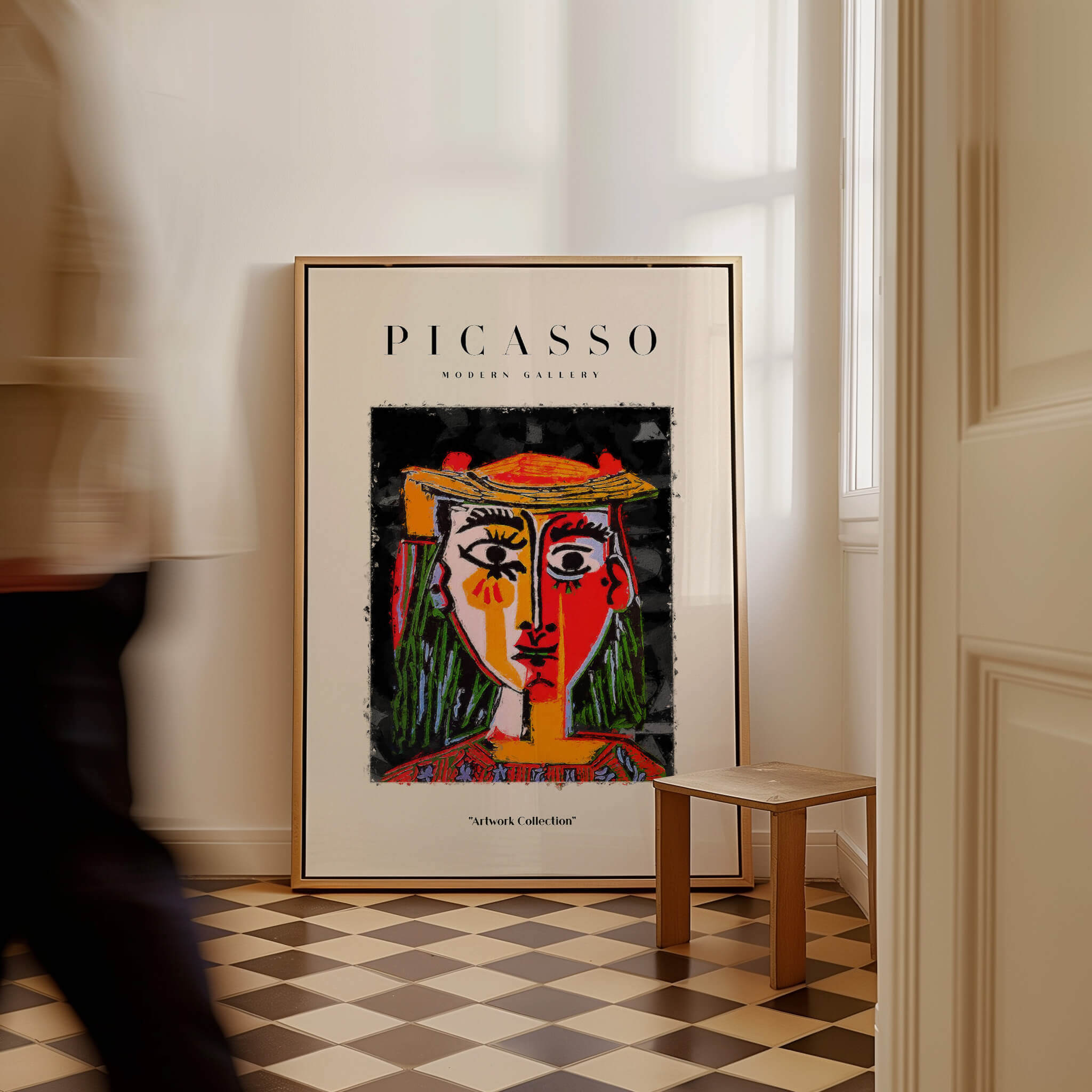 Picasso Woman in Hat Abstract Art Poster – This Art World